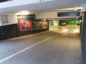 Slika: garaža Hilton hotela Zagreb