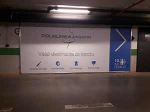 Slika: garaža Hilton hotela -Zagreb